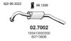 ALFA 105413000300 End Silencer